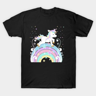 Isolated Starry Unicorn T-Shirt